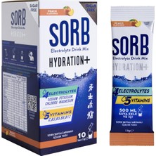 Tr Sugar Free - Elektrolit, Vitamin ve Mineral Içecek Tozu- Peach - 10 Stick Saşe Içerir