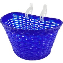 Tr 16-20 Jant Uyumlu Hasır Desenli Plastik Çocuk Bisikleti Ön Sepet