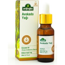 Tr Avokado Yağı 20ML - Doğal ve Soğuk Sıkım Avokado Yağı