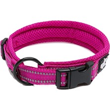 Tr Truelove Köpek Yaka Reflektif Premium Duraflex Toka, Yüksek Dereceli Naylon Dokuma Şok Yok Tem