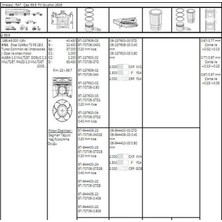 Opel Astra Gomlek 69.60 Std 40220600G Goetze