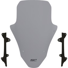 GP Kompozit Honda PCX 125 2025-2026 Uyumlu Ön Cam Gri - 60 cm