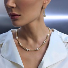 Ema Jewellery Golden Soul Taşlı Küpe