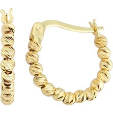 Ema Jewellery Altın Halka Küpe