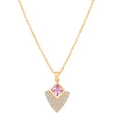 Ema Jewellery Taşlı Kalkan Kolye