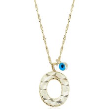 Ema Jewellery Altın O Harf Kolye