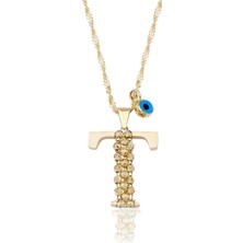 Ema Jewellery T Harf Altın Kolye