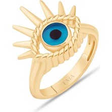 Ema Jewellery Nazar Boncuklu Göz Yüzük