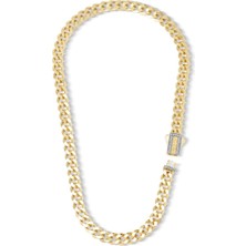 Ema Jewellery 7mm Altın Gurmet Zincir
