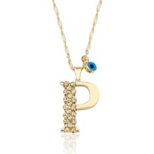 Ema Jewellery P Harf Altın Kolye