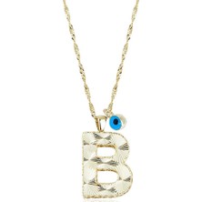 Ema Jewellery Altın B Harf Kolye
