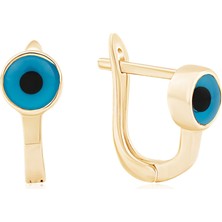 Ema Jewellery Nazar Boncuk Çocuk Küpe