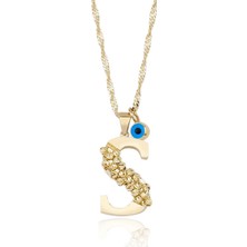 Ema Jewellery S Harf Altın Kolye