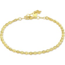 Ema Jewellery Altın Kalemli Top Bileklik