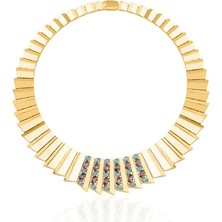 Regold Renkli Taşlı 4'lü Set