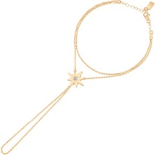 Ema Jewellery Taşlı Kuzey Yıldızı Şahmeran