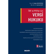 Seçkin Yayıncılık Iibf ve Myo'lar Için Vergi Hukuku