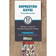 Apamer Yayınları Depresyon Kaygı Farkındalık Kartları 52 Kart + Sanat Kitabı