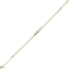 Ema Jewellery Altın Mineli Trend Bileklik