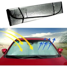 Birsence Katlanabilir Ön Cam Güneşlik Araç Içi Isı Yalıtımı Skoda Superb Peugeot 3008 Renault Megane Opel Astra