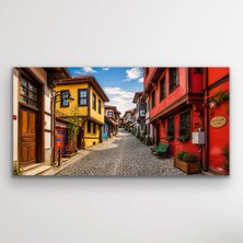 Bezos Eskişehir Odun Pazarı Kanvas Tablo 60X120 cm