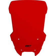 GP Kompozit Yamaha NMAX 125 / 155 2015-2020 Uyumlu Ön Cam Kırmızı - 56 cm
