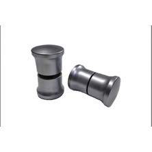 Glassmakro 2 Kapılık Duşakabin Kulpu Cam Duşakabin Topuz Kulp Mat Krom