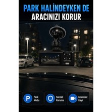 Birsence 1080P Full Hd Araç Içi Kamera Wifi Bağlantılı Çift Kameralı Geniş Açılı Araç Kayıt Kamerası
