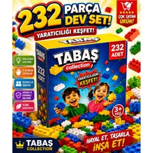 Tabaş Collection 232 Parça LEGO Seti Egitici Zeka Geliştirici Bloklar Oyuncak Blok Seti