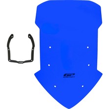 GP Kompozit Honda NC 750 X 2021-2024 Uyumlu Tur Camı Mavi - 55 cm