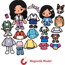 Tocaboca Toca Boca Sisters Black Kıyafet Giydirme Seti