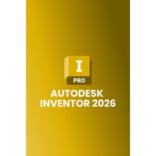 Autodesk Inventor Pro 2025 (Windows) - 1 Pc 3 Yıl Dijital Kod