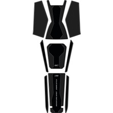 Gp Kompozit Honda Adv 350 2023-2026 Uyumlu Yeni Seri Tank Pad Seti Karbon