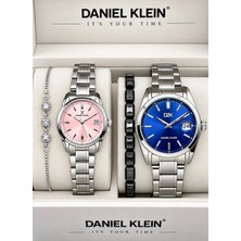 Daniel Klein Düğün Nişan Hediyelik Çelik Kordon Set Erkek Kadın Sevgili Kol Saati-Bileklik Hediye