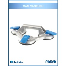 Glassmakro Alüminyum 3'lü Cam Vantuzu