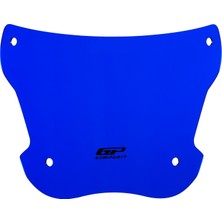 GP Kompozit Honda SH 350i 2021-2026 Uyumlu Ön Cam Mavi - 34 cm