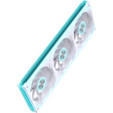 Next Gaming NG-360 Pro Argb Pwm 4 Yön Aynalı Reverse Yüksek Performans Kasa Fanı Beyaz