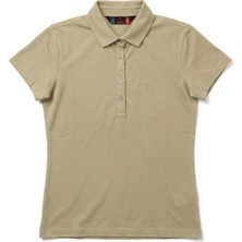 Raru Kadın Polo T-Shirt Lucıda Bej