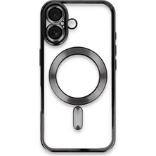 Apple iPhone 16 Plus Kılıf Kross Magneticsafe Kapak - Siyah