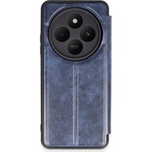Xiaomi Redmi 14C Kılıf Flip Cover - Lacivert