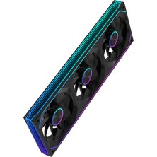Next Gaming NG-360 Pro Argb Pwm 4 Yön Aynalı Reverse Yüksek Performans Kasa Fanı Siyah