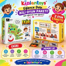 Kaplantoys Eküri ve Memory Up Dikkat Hafıza Geliştirme Oyunu