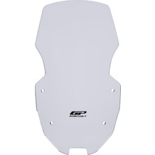 GP Kompozit SYM ADX 125 2023-2025 Uyumlu Kısa Ön Cam Şeffaf - 56 cm