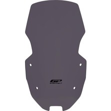 GP Kompozit SYM ADX 125 2023-2025 Uyumlu Kısa Ön Cam Füme - 56 cm