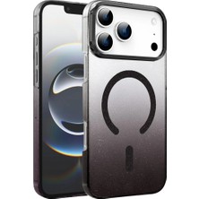 Apple iPhone 17 Pro Max Glossy Magsafe Kapak - Siyah