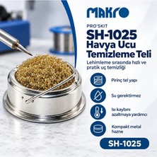 Glassmakro Pro’skit SH-1025 Havya Ucu Temizleme Teli – Pirinç Tel Uç Temizleyici