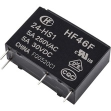 Powermaster HF46F 24-Hs1 24V Dc 5A Mini Güç Rölesi (4 Pin Pcb Tipi)