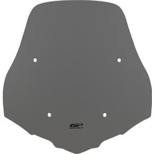 GP Kompozit Honda SH 350i 2021-2026 Uyumlu Elcikli Ön Cam Füme - 65 cm