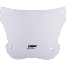 GP Kompozit Honda SH 125i 2020-2026 Uyumlu Ön Cam Şeffaf - 34 cm
