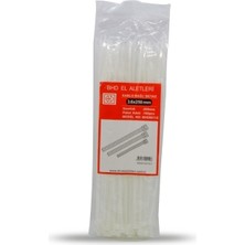 Elektronikçim Plastik Çırt Kelepçe 100 Parça Beyaz 3.6X250MM (4887)